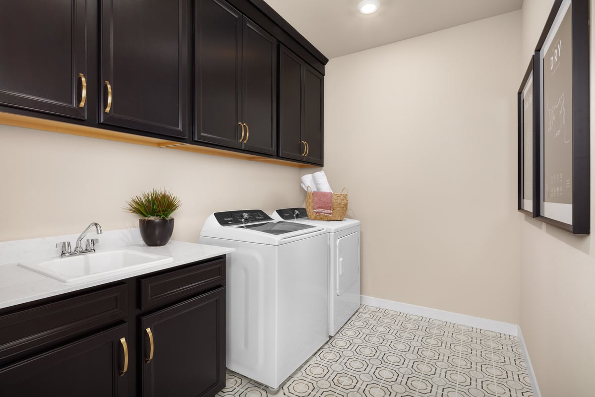 Walnut Laundry Room