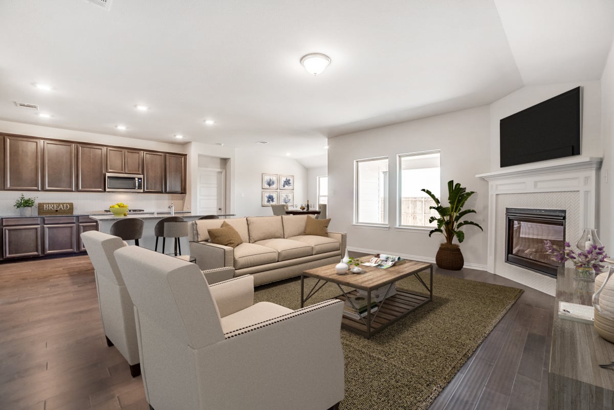 Teton Model Home Great Room