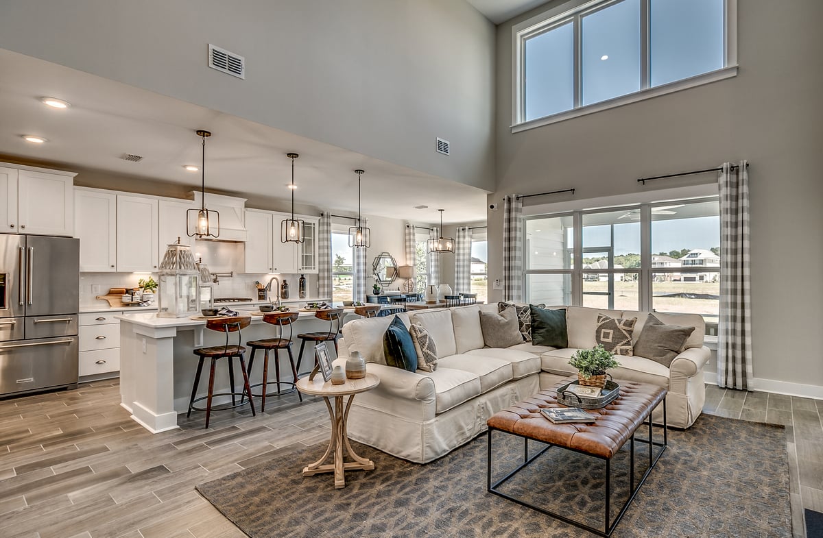 Persimmon Great Room and Kitchen