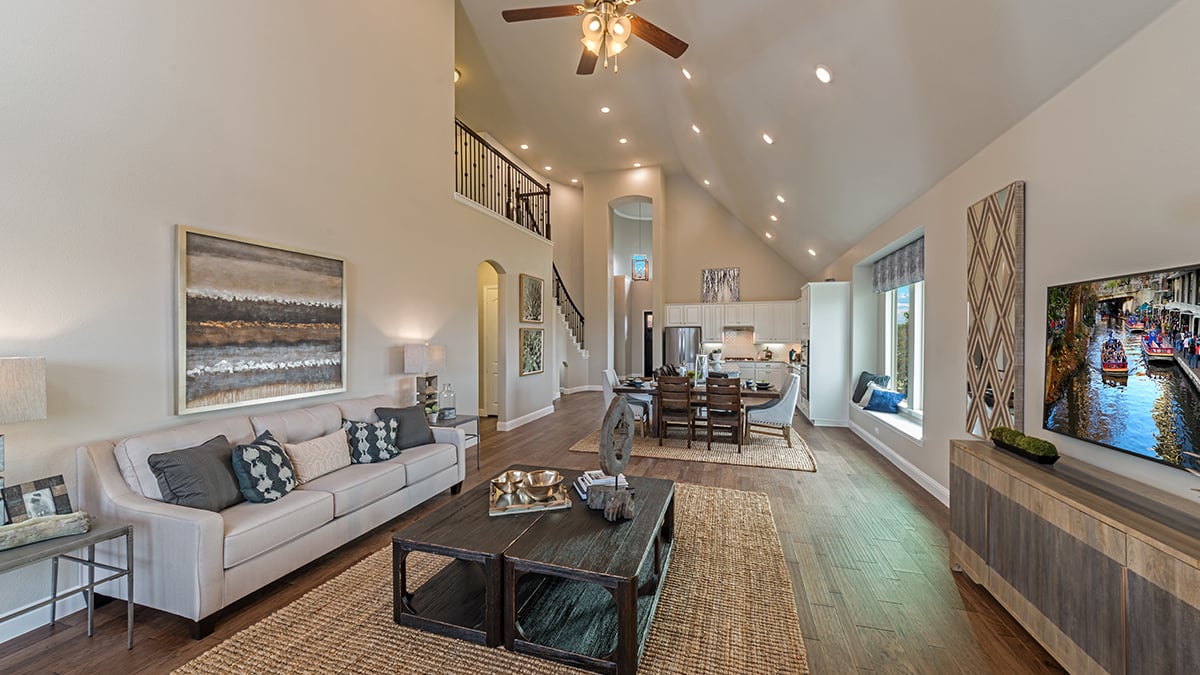 Brighton Model Home Great Room