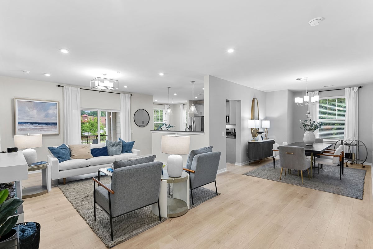 Chestnut Living Room & Dining Room